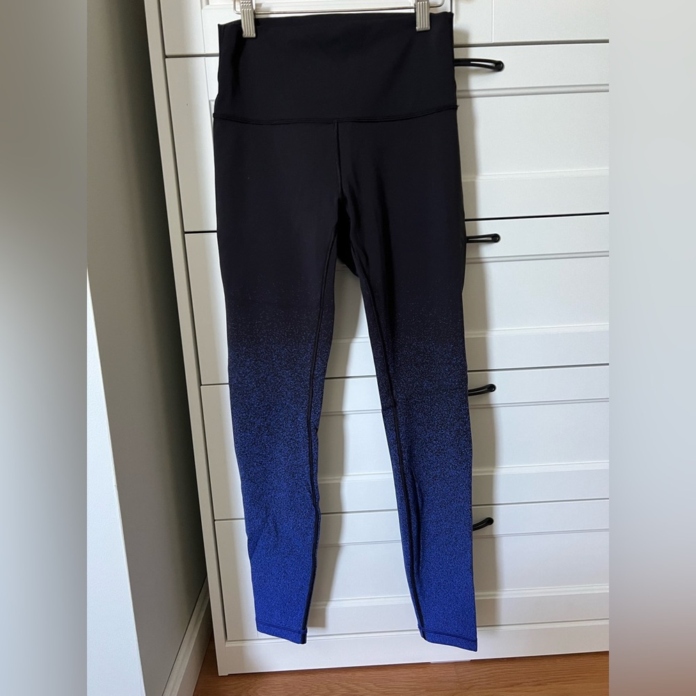 Lululemon Ombre Speckled Wunder Under Leggings